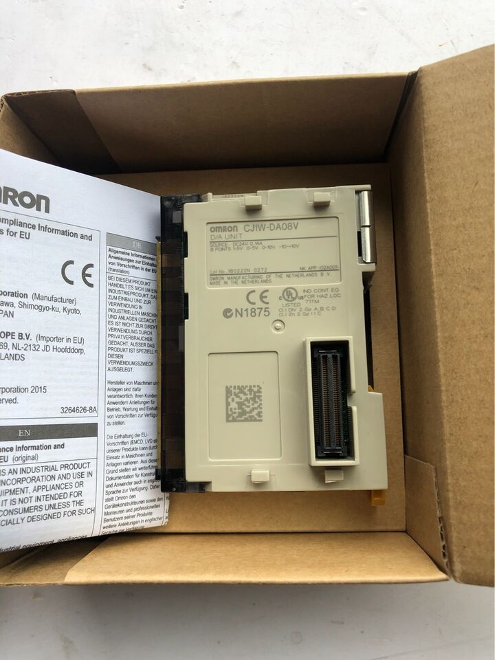 new 1PC OMRON CJ1W-DA08V PLC Module CJ1WDA08V In Box ping