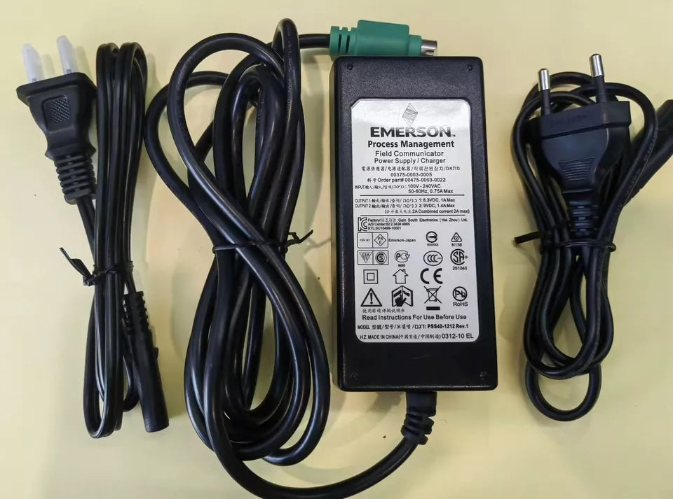 new 1PC EMERSON ROSEMOUNT 475 HART COMMUNICATOR CHARGER POWER SUPPLY 00475-0003-0022 - koeed