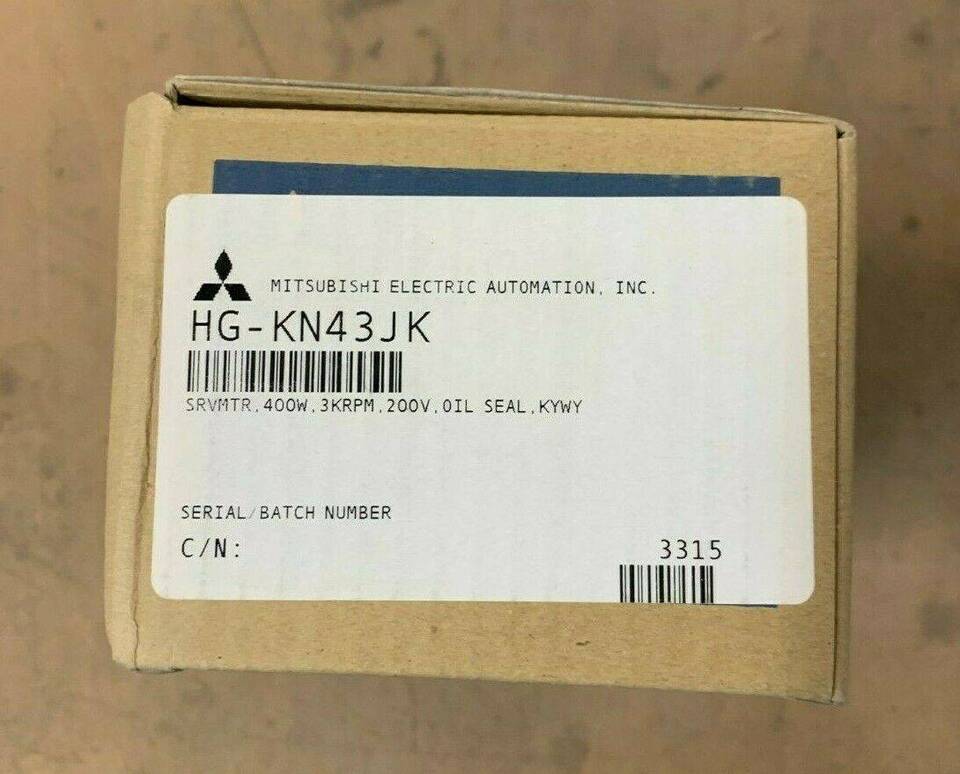 new 1PC Mitsubishi HG-KN43JK Servo Motor HGKN43JK Expedited Shiipping - MITSUBISHI