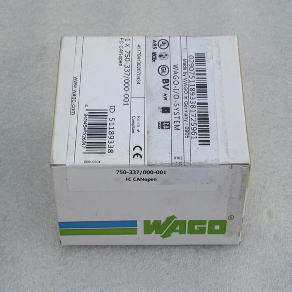 new 1PC WAGO 750-337/000-001 PLC Module In Box ping