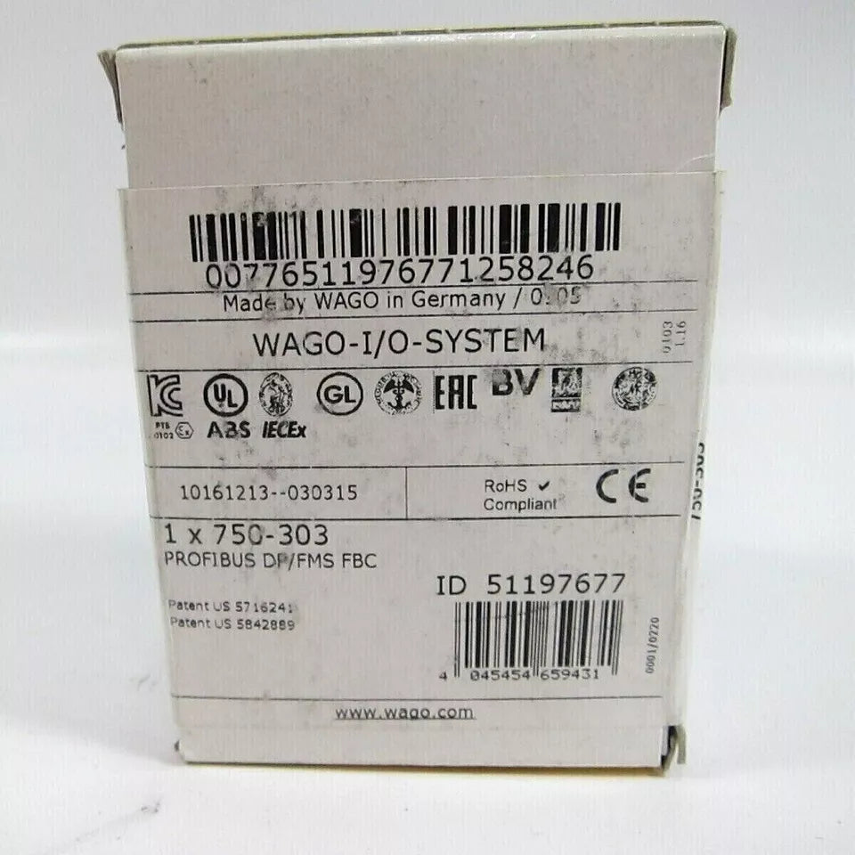 new 1PC Wago 750-303 PLC Module 750303 ping - WAGO