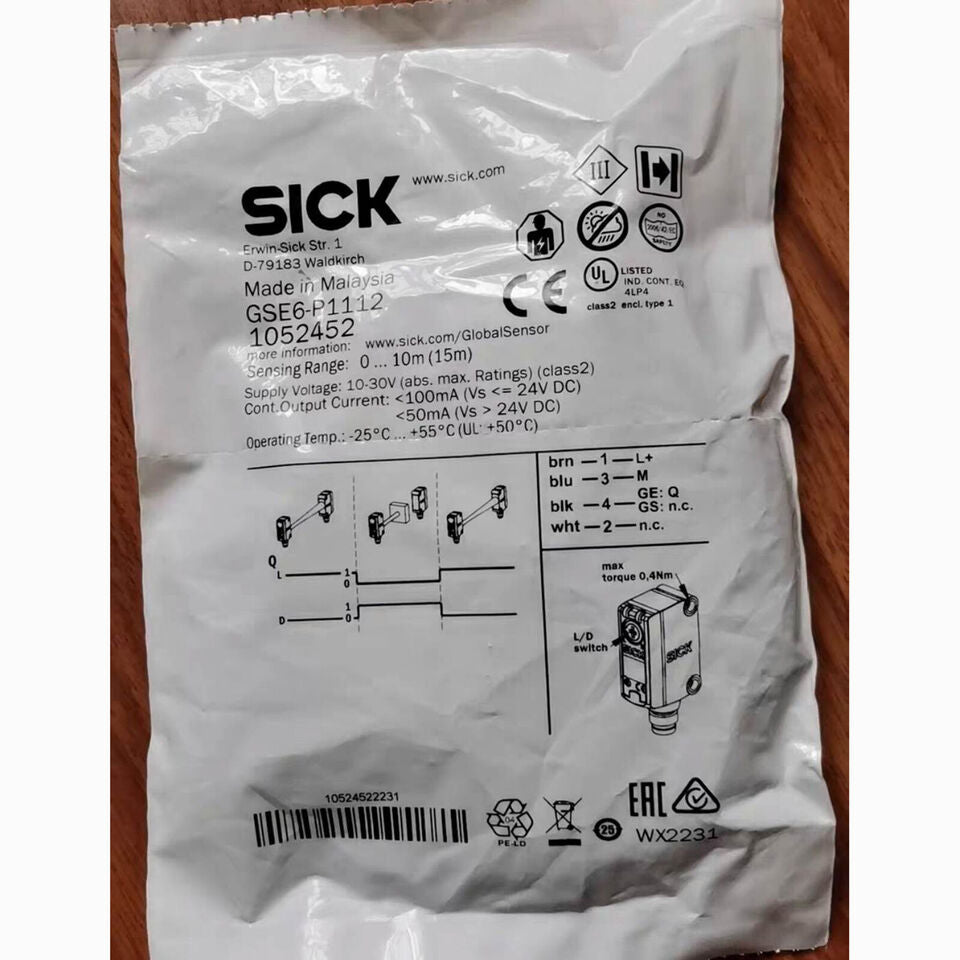 new 1PC Sick GSE6-P1112 Photoelectric Sensor GSE6P1112 - SICK