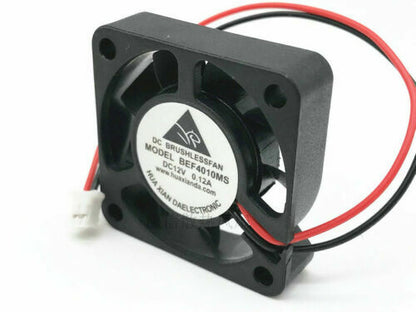 new 1PC Huaxianda BEF4010MS 12V 0.12A 4CM power supply cooling fan