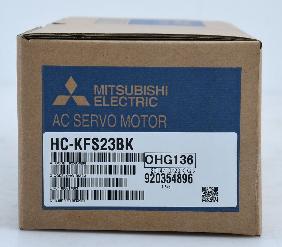 new Mitsubishi HC-KFS23BK Servo Motor 1PC ping HCKFS23BK - MITSUBISHI