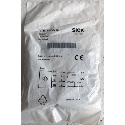 new SICK VTE18-4P4212 Photoelectric Switch One VTE184P4212 - SICK