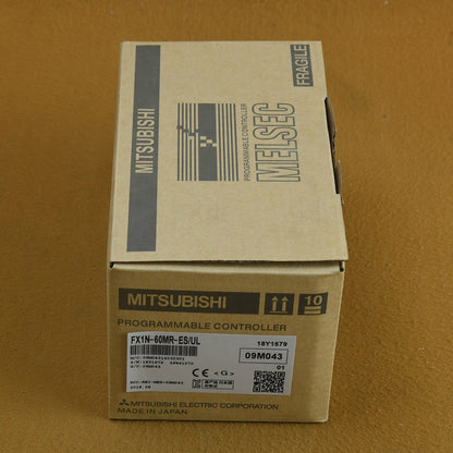 new 1PC Mitsubishi FX1N-60MR-ES/UL PLC FX1N60MRES/UL ping
