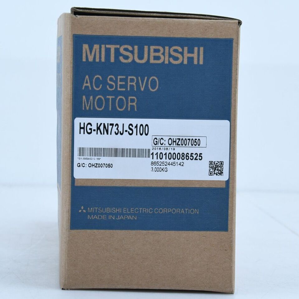 new 1PC Mitsubishi HG-KN73J-S100 Servo Motor HGKN73JS100 Expedited Shiipping - MITSUBISHI