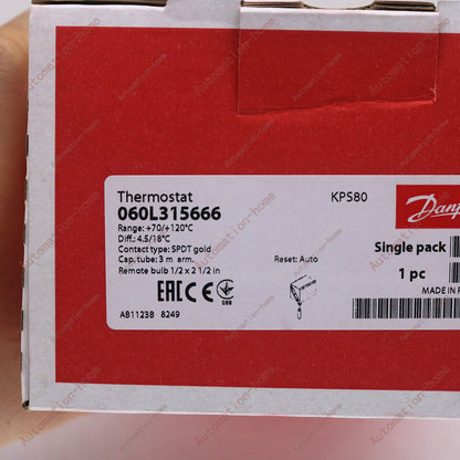 New 1PCS DANFOSS 060L315666 Temperature Switch - DANFOSS