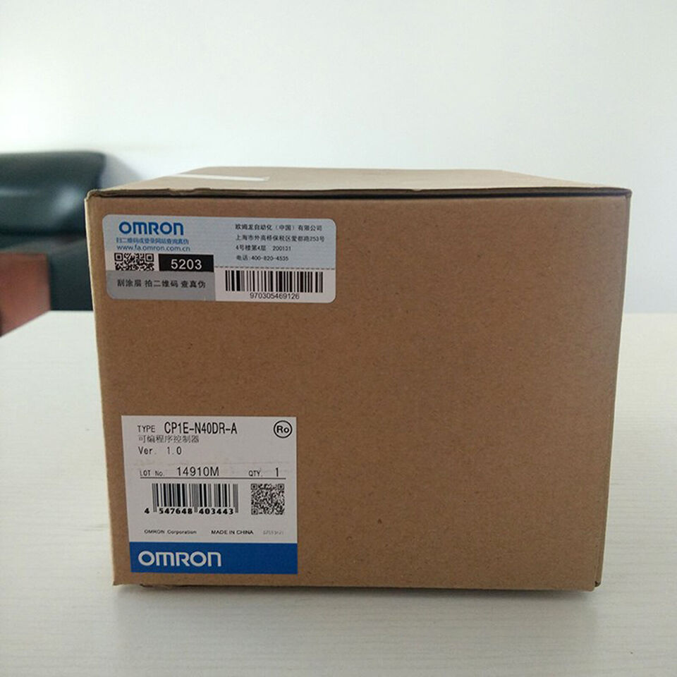 new Omron CP1E-N40DR-A Programmable Controller One ping CP1EN40DRA - OMRON