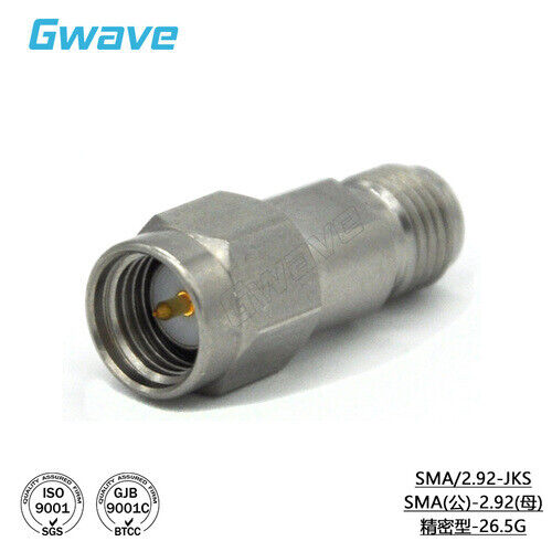 new 1PCS 2.92mm to SMA adapter SMA/2.92-JJS JKS KJS KKS DC-26.5G RF adapter - UNKNOWN BRAND