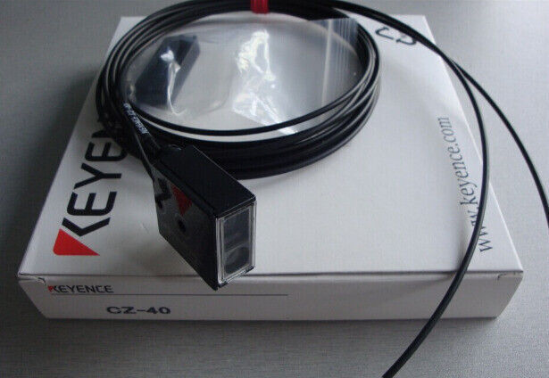 new 1PC KEYENCE CZ-40 CZ40 Photoelectric Fiber Optic Sensor head RGB In Box - KEYENCE