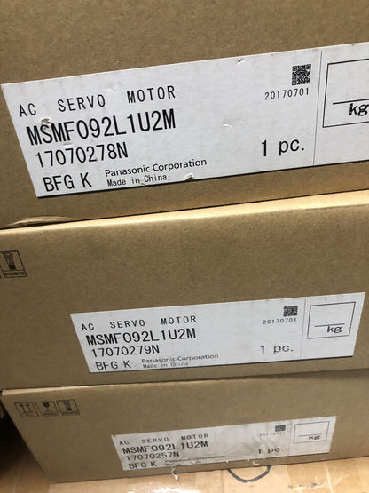 new 1PC Panasonic MSMF092L1U2M Servo Motor ping - PANASONIC