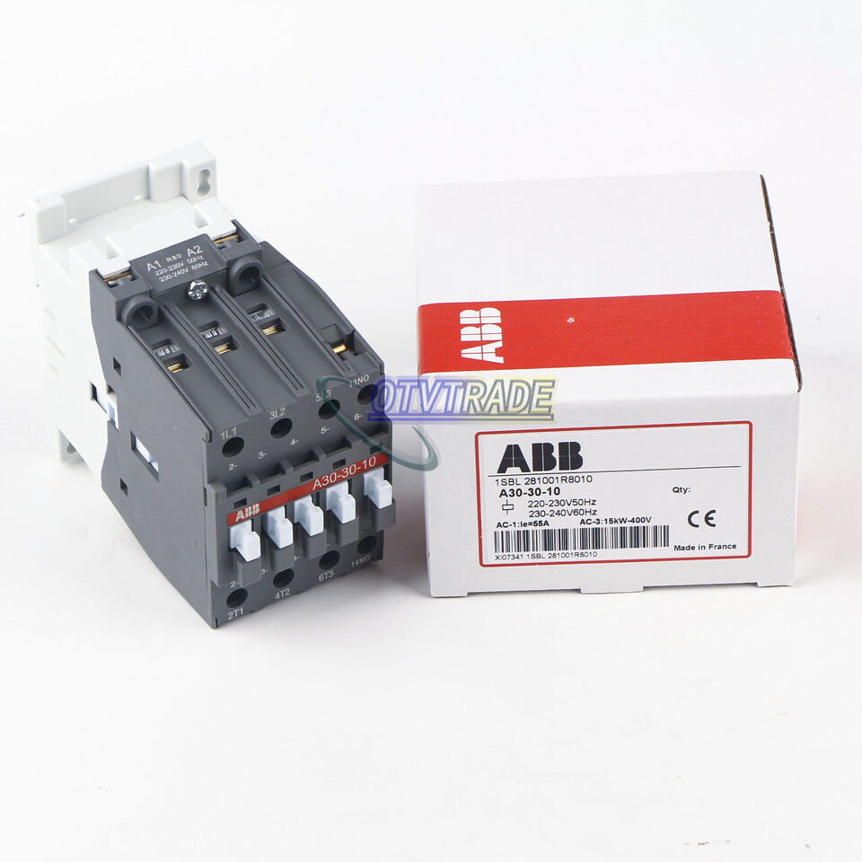 ABB A30-30-10 Contactor 220VAC - ABB