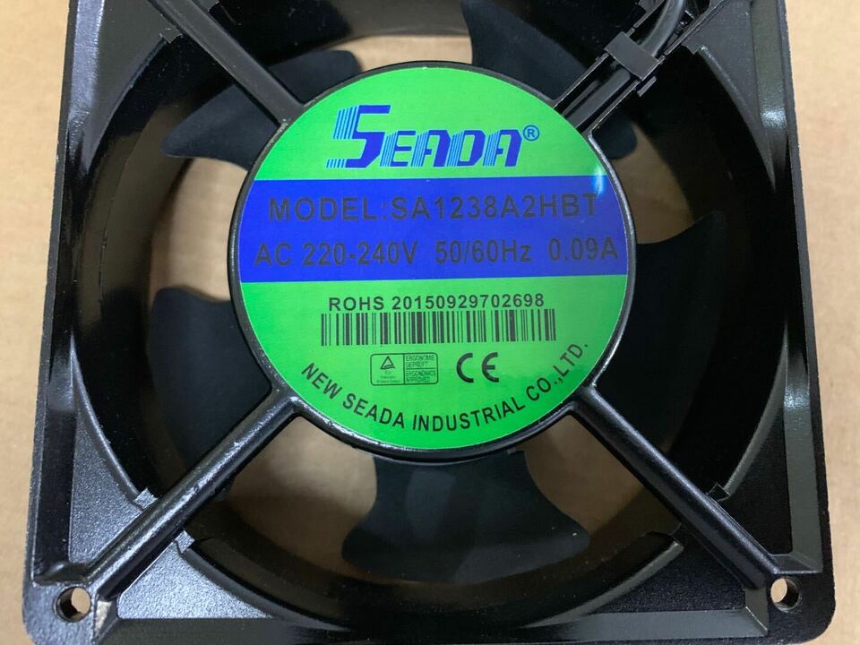 new 1PC 220/240V 0.09A 50/60HZ 120*120*38mm SA1238A2HBT Aluminum frame cooling fan - SIEMENS