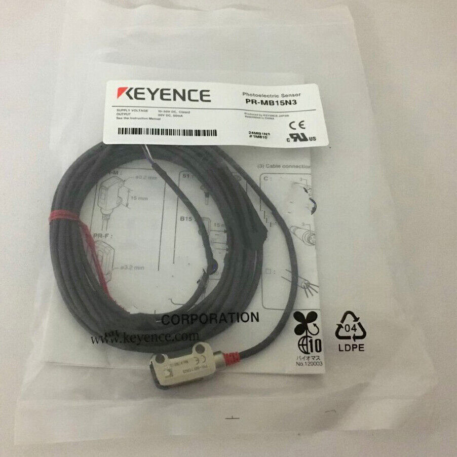 Keyence PR-MB15N3 Proximity Sensor with Ping - KEYENCE