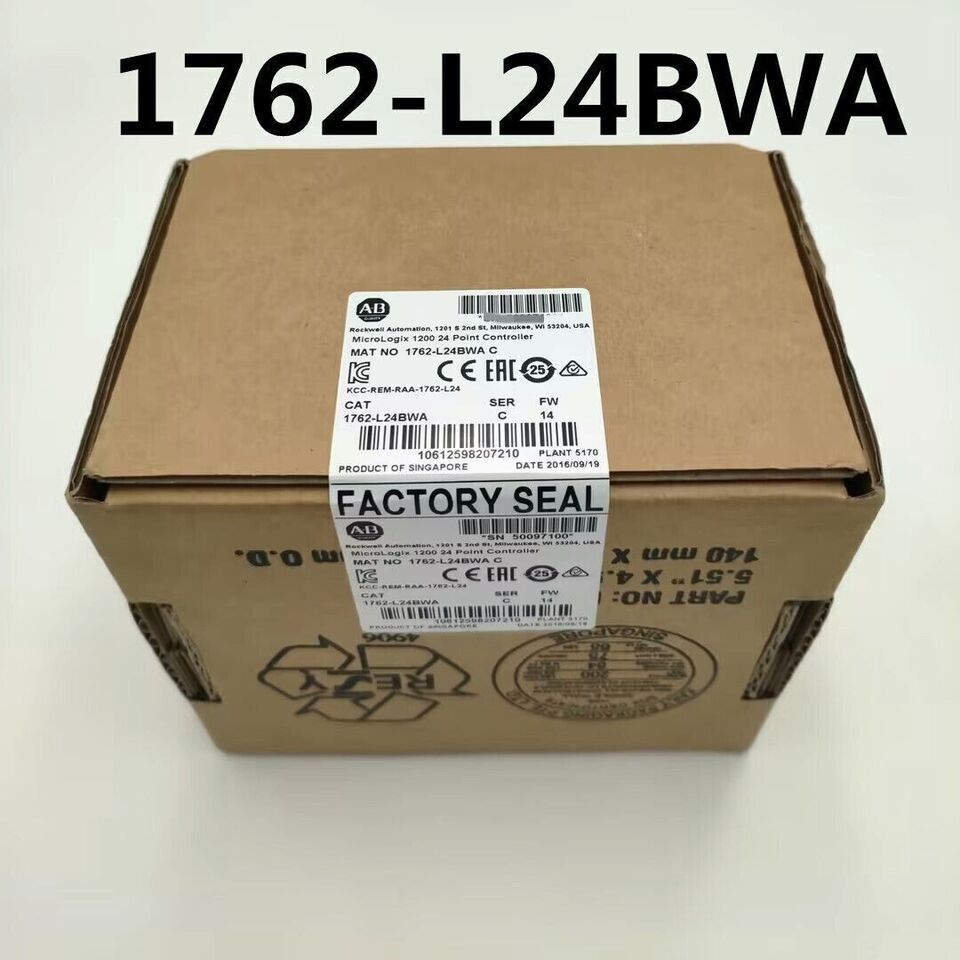 new AB 1762-L24BWA MicroLogix 1200 24 Point Controller by Allen Bradley 1762L24BWA - ALLEN BRADLEY