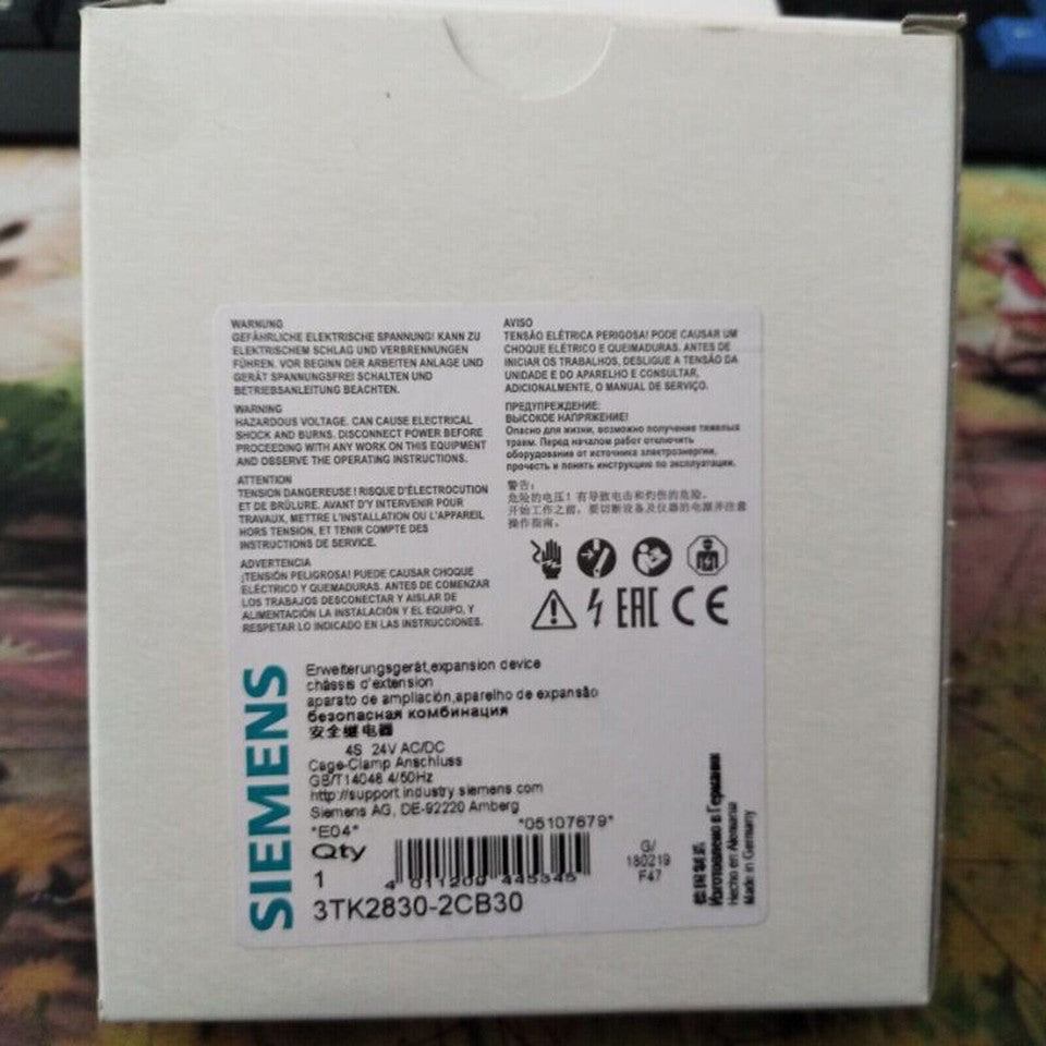 new One SIEMENS 3TK2830-2CB30 Safety Relay ping 3TK28302CB30