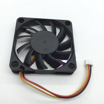 new 1PC for 3wire cooling fan EC6010L12ER DC12V 0.14A 60*60*10MM - PLC COMPONENT MANUFACTURER