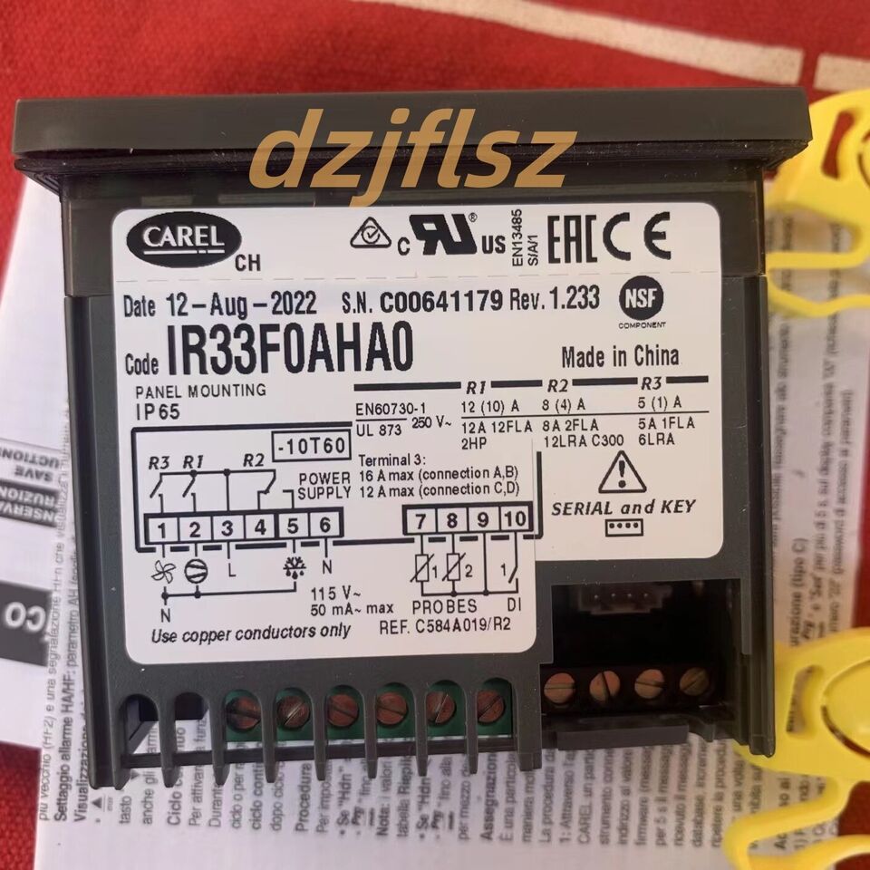 CAREL IR33F0AHA0 Temperature Controller - CAREL