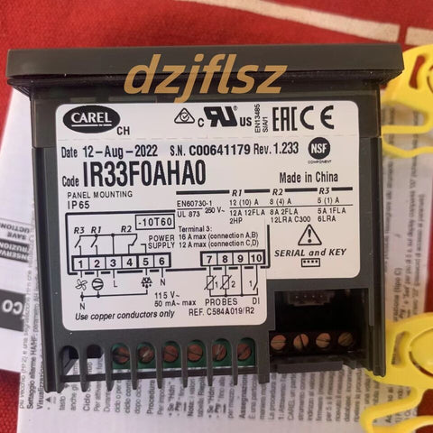 CAREL IR33F0AHA0 Temperature Controller - CAREL