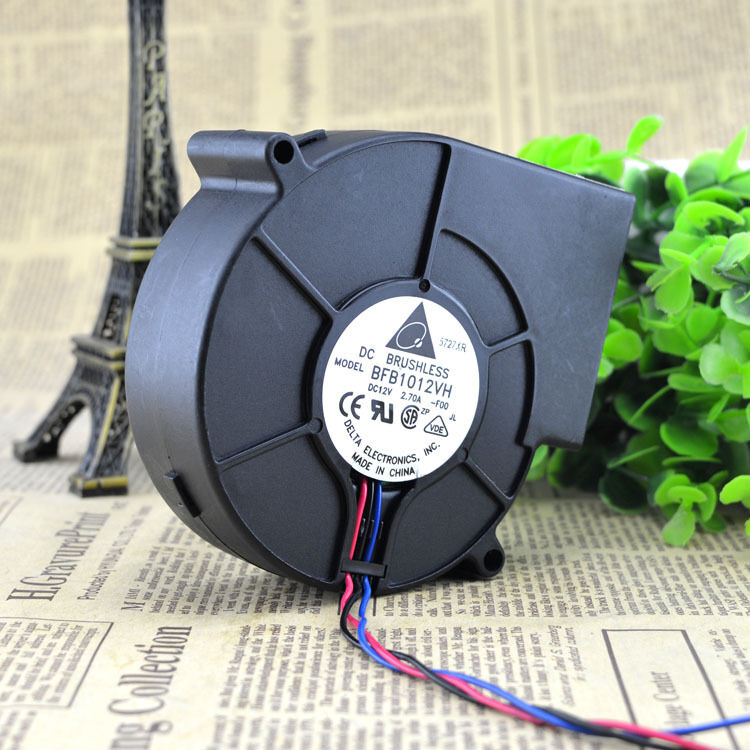 new Delta BFB1012VH Squirrel Cage Fans -12V/2.7A Servers Robotics 35.73CFM 1PC - DELTA