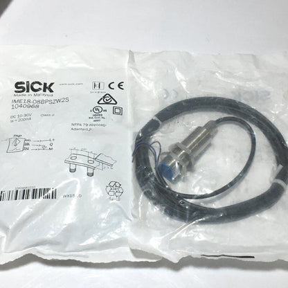 new SICK IME18-08BPSZW2S Proximity Switch One IME1808BPSZW2S - SICK