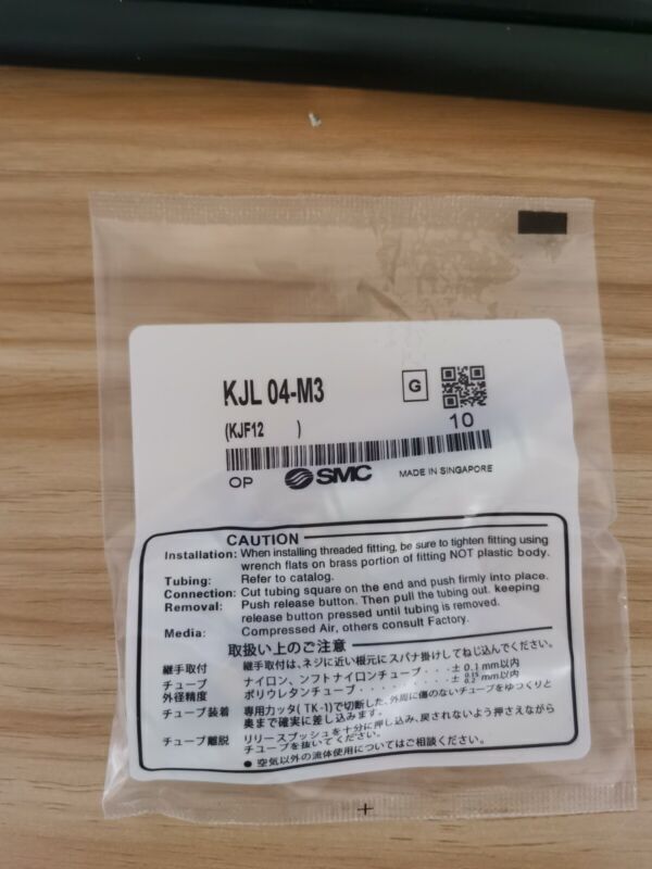 new 10PCS SMC KJL04-M3 Fittings KJL04M3 - SMC