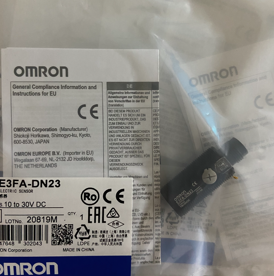 new 1PC Omron E3FA-DN23 Photoelectric Sensor E3FADN23 - OMRON