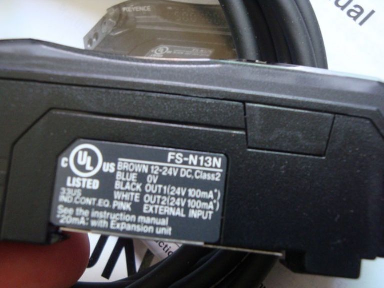 new 1PC Keyence Fiber Optic Sensor Amplifier FS-N13N FSN13N - KEYENCE