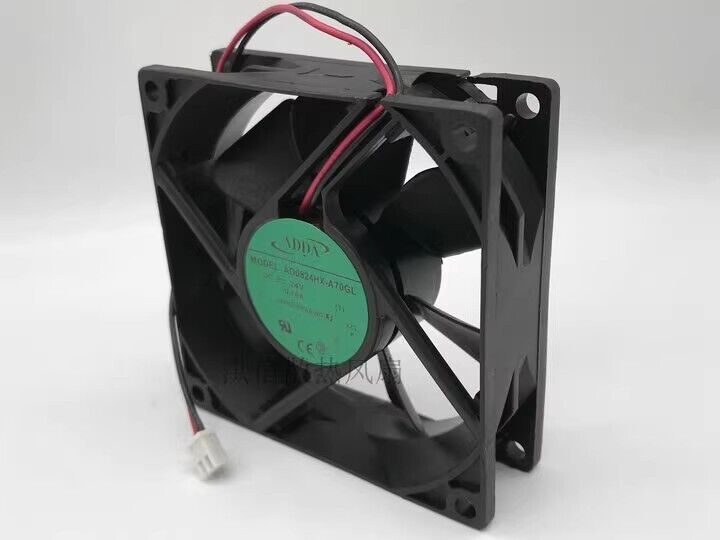 new 1 PCS FAN 24V 0.16A 8025 8CM 2WIRE AD0824HX-A70GL - OMRON