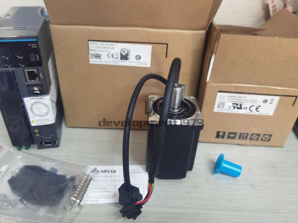 new DELTA 400w 3000rpm B3 AC servo motor driver kits ASD-B3-0421-L+ECM-B3M-C20604RS1 - DELTA