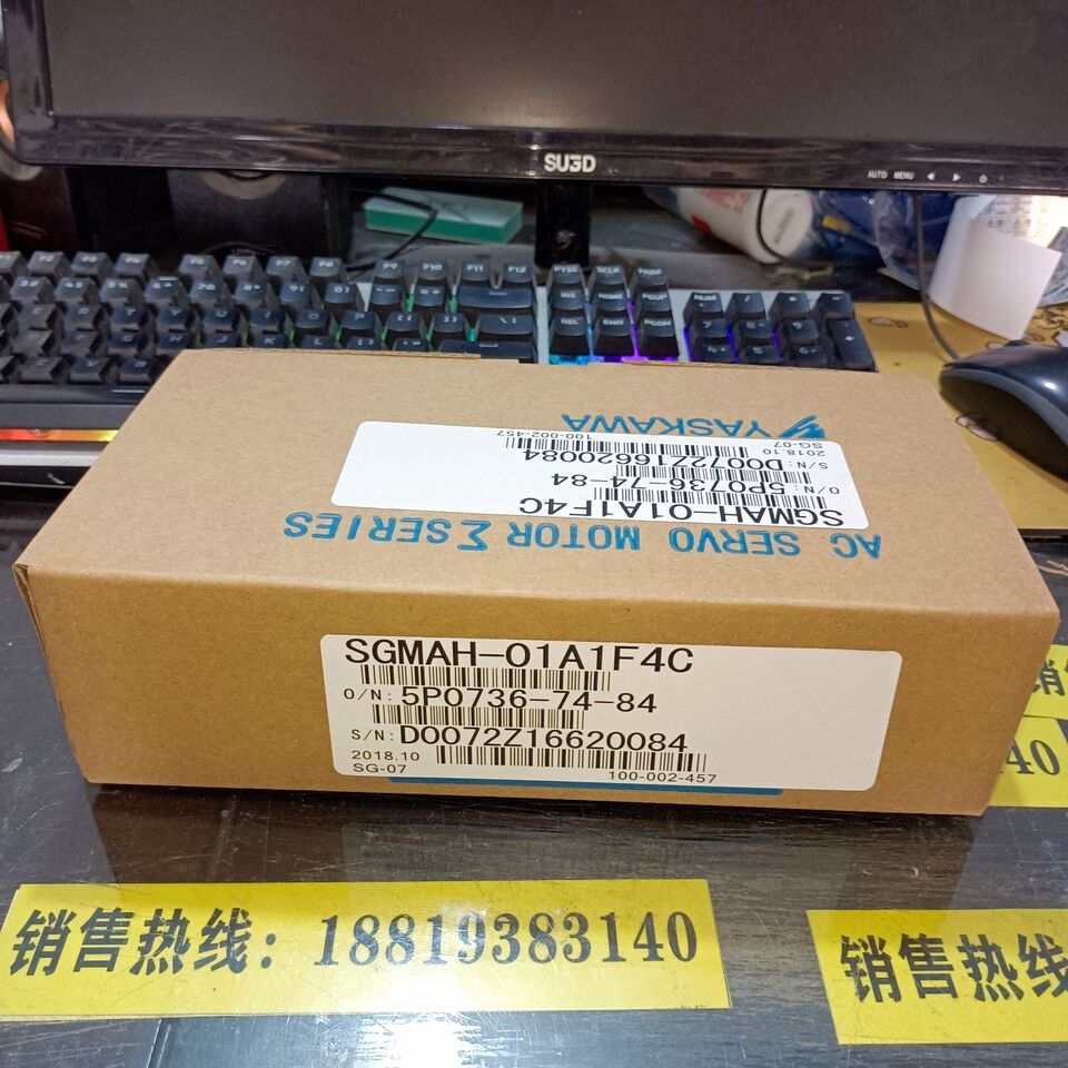 new 1PC Yaskawa SGMAH-01A1F4C Servo Motor SGMAH01A1F4C ping - YASKAWA