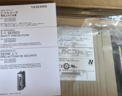 new One Yaskawa SGDV-5R5A11A Servo Motor SGDV5R5A11A ping - YASKAWA