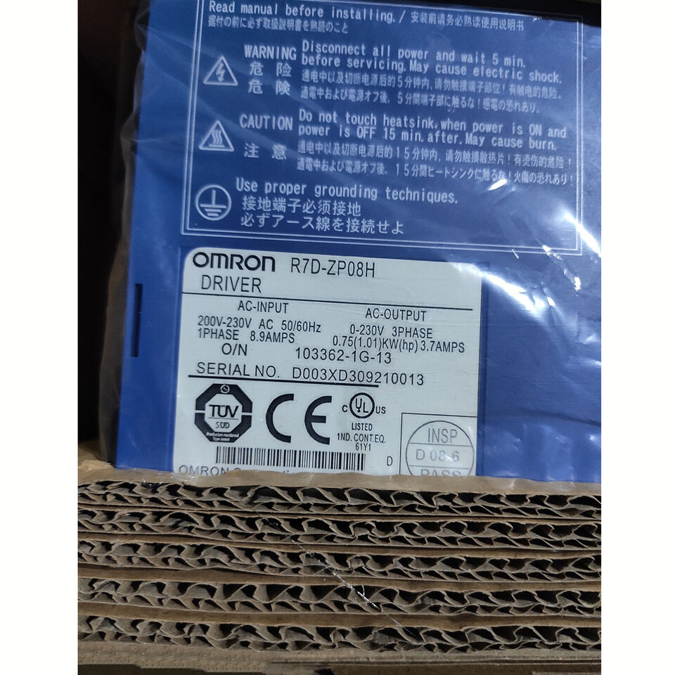 new One Omron R7D-ZP08H R7DZP08H Servo Drive ping - OMRON