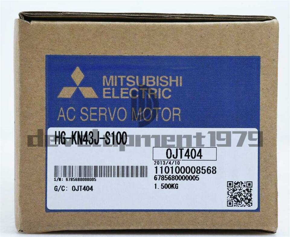 new 1Pcs Mitsubishi HG-KN43J-S100 Servo Motor HGKN43JS100 - MITSUBISHI