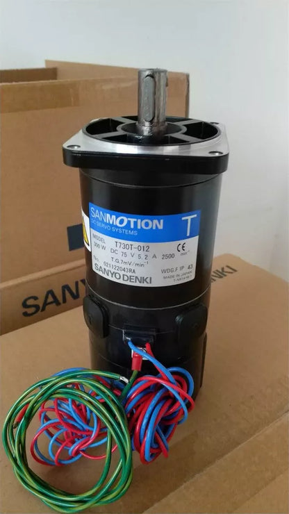 new 1PC SANYO T730T-012 Servo Motor T730T012 ping - SANYO