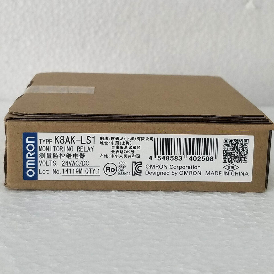 new 1PC OMRON K8AK-LS1 K8AKLS1 24VAC/DC Monitoring Relay ping - OMRON