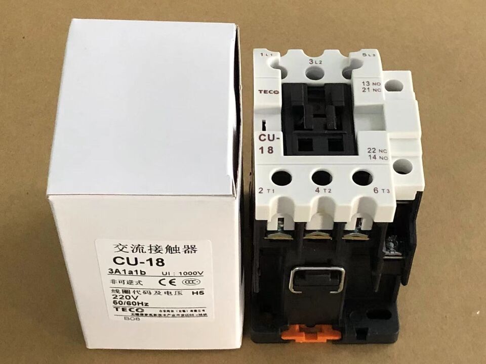 new 1PC 220VAC contactor CU-18 CU18 - NONE
