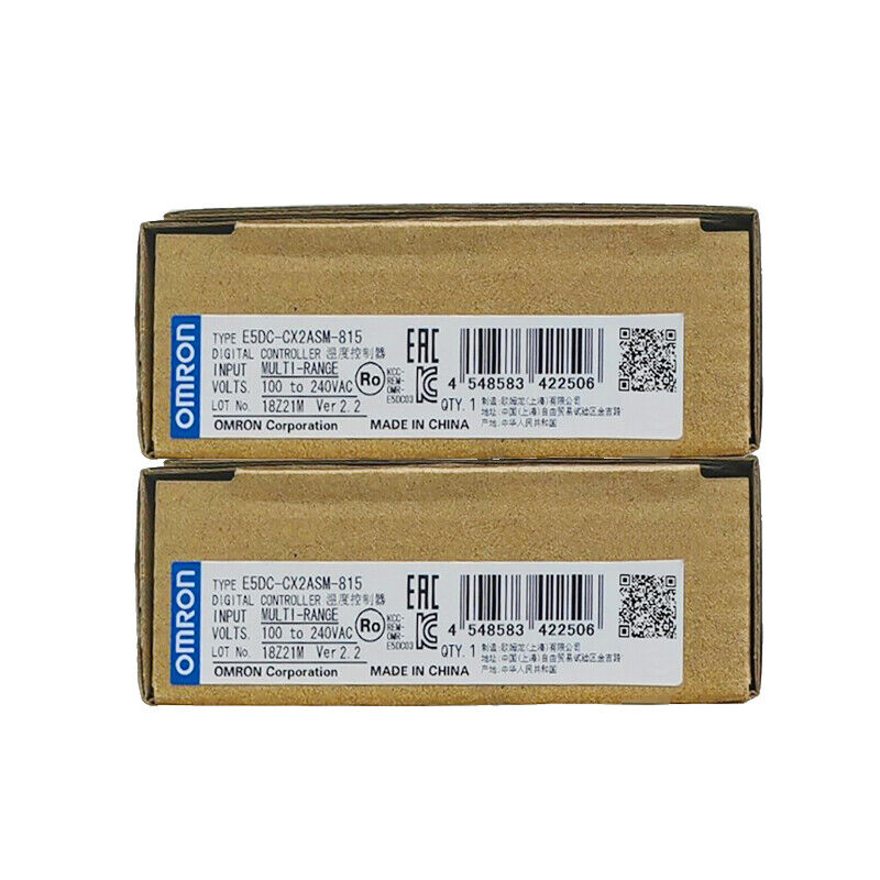 OMRON E5DC-CX2ASM-815 Temperature Controller with Digital Display and 30 Minutes Delay Start - OMRON