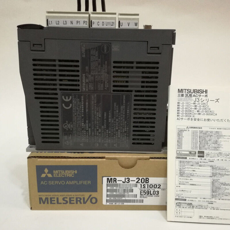 1PC Mitsubishi MR-J3-20B Servo Drive MRJ320B ping - MITSUBISHI