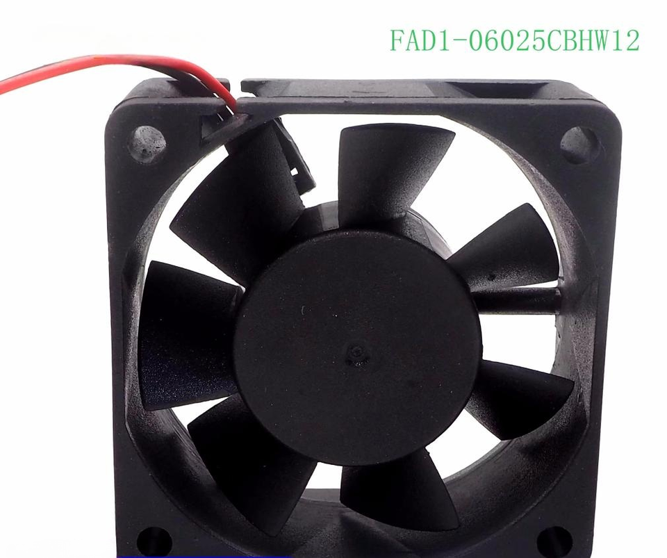 new 1Pcs FAD1-06025CBHW12 DC12V 0.23A BRUSHLESS Axial Fan - KOEED