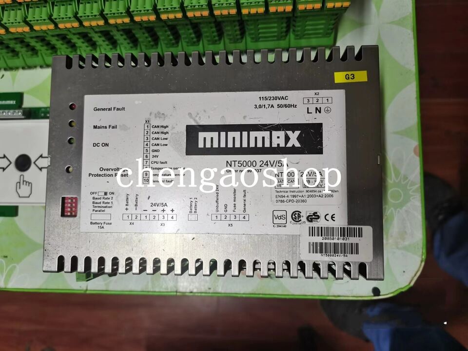 Used MiNiMAX NT5000 24V/5A Power Supply for Electric Tools - MINIMAX