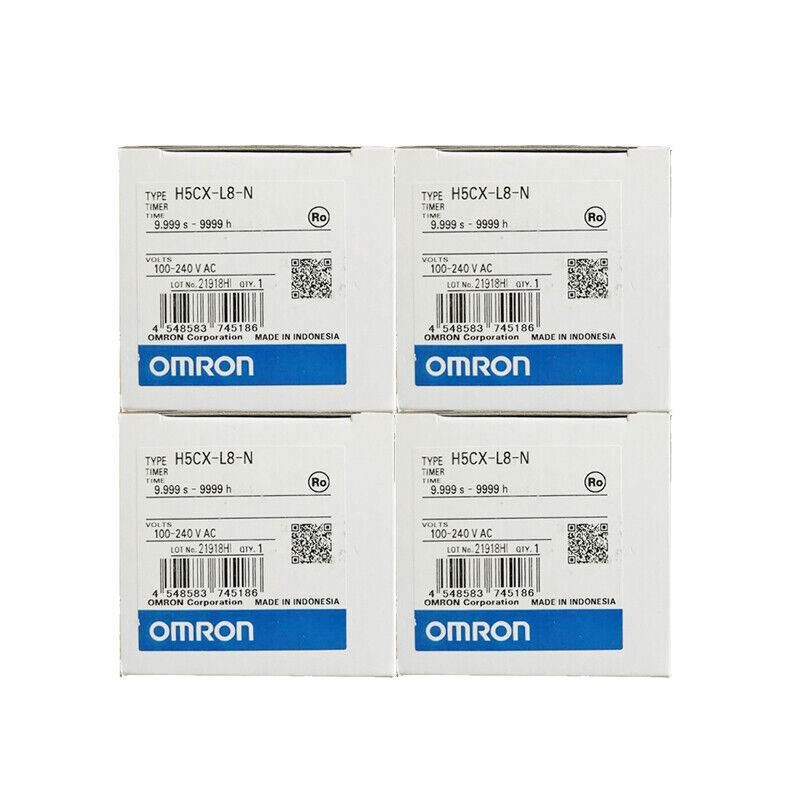 new 1PC Omron H5CX-L8-N H5CXL8N Timer 100-240VAC ping - OMRON