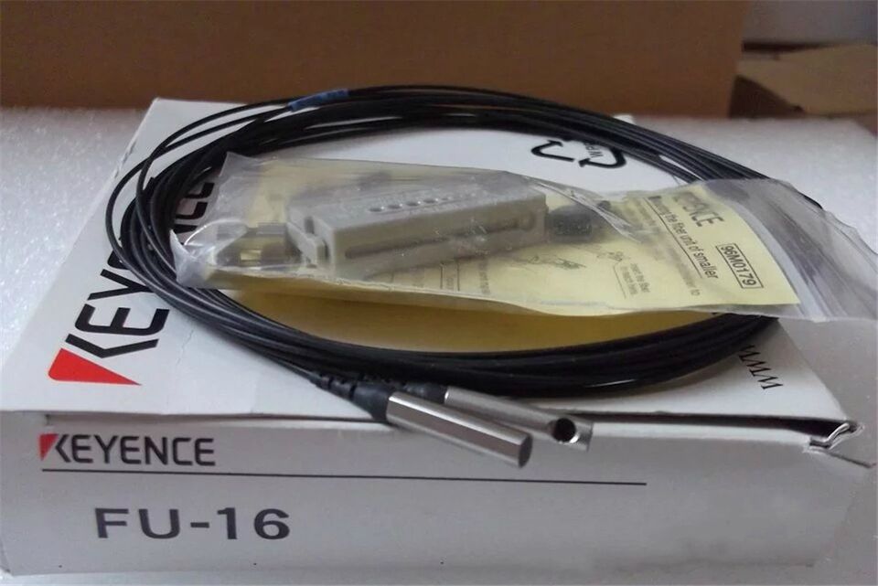 new 1PC KEYENCE FU-16 FU16 Fiber Optic Sensor In Box ping - KEYENCE