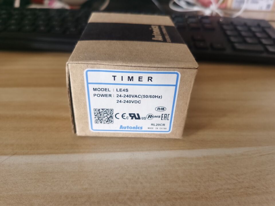 new Autonics LE4S Digital Backlit LCD Timer One - AUTONICS
