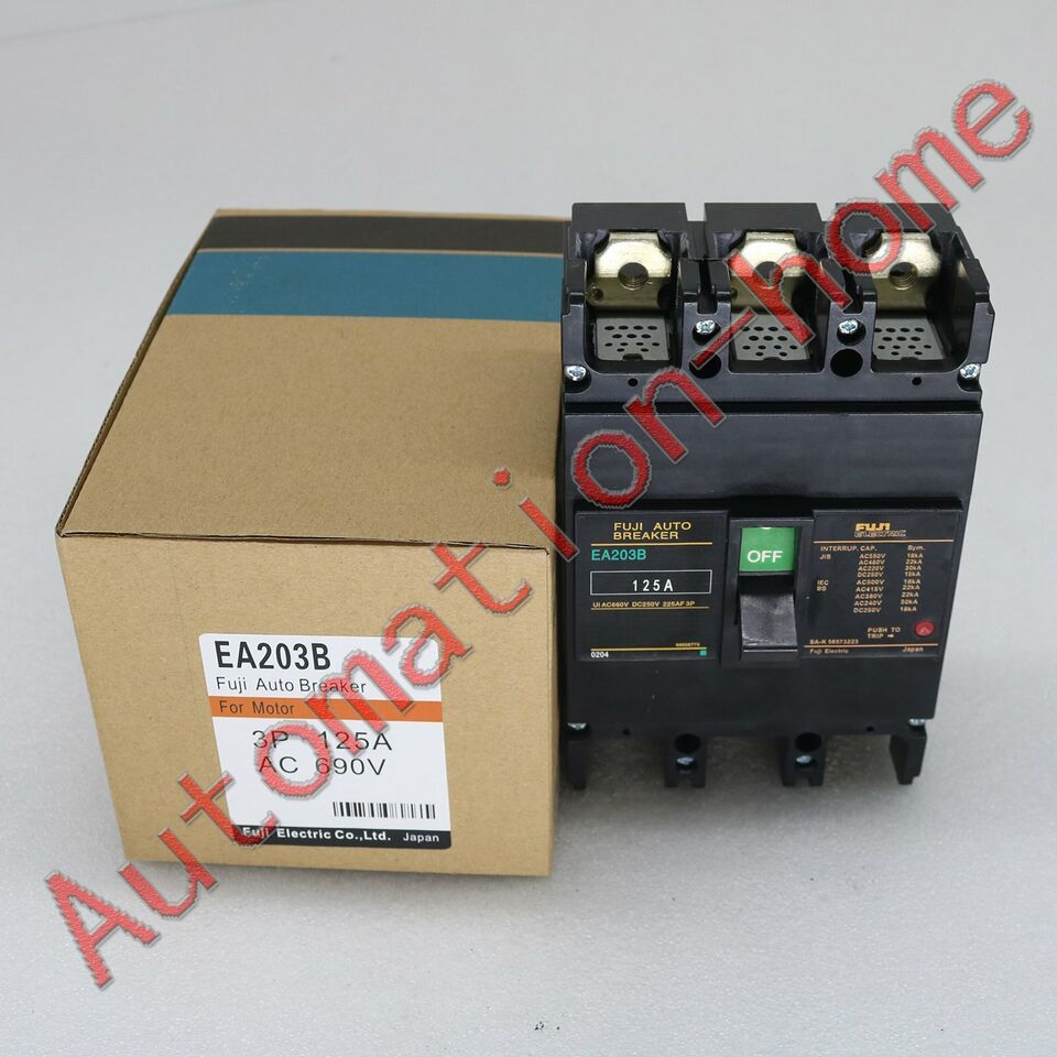 1PC FUJI Air Switch Breaker EA203B 3P 125A - FUJI