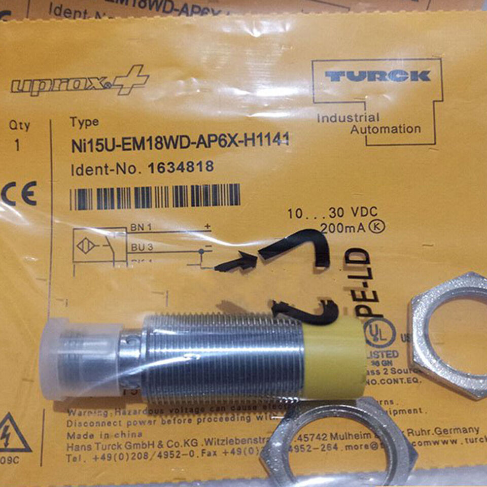 new 1PC  TURCK NI15U-EM18WD-AP6X-H1141 Proximity Switch ping