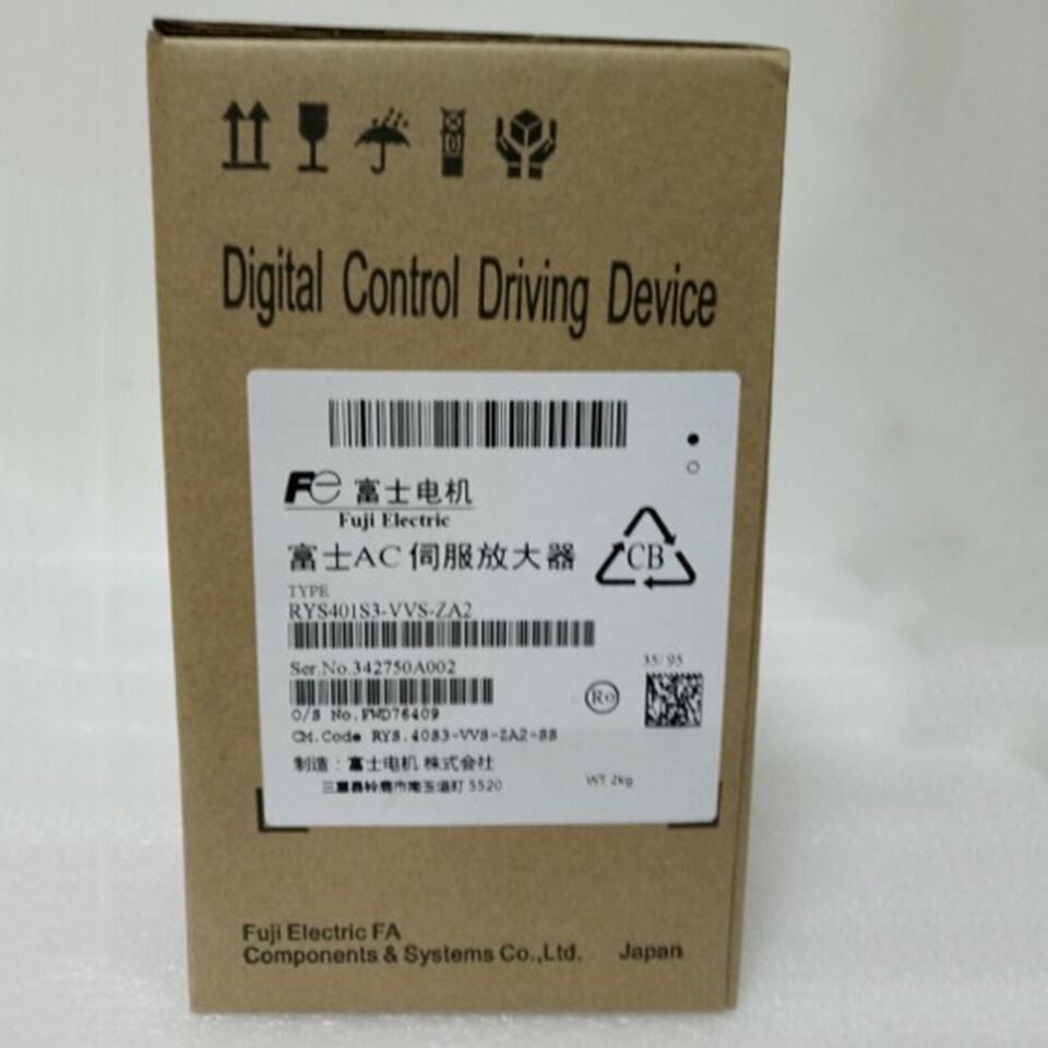 new 1PC Fuji RYS401S3-VVS-ZA2 Servo Drive ping RYS401S3VVSZA2 - FUJI