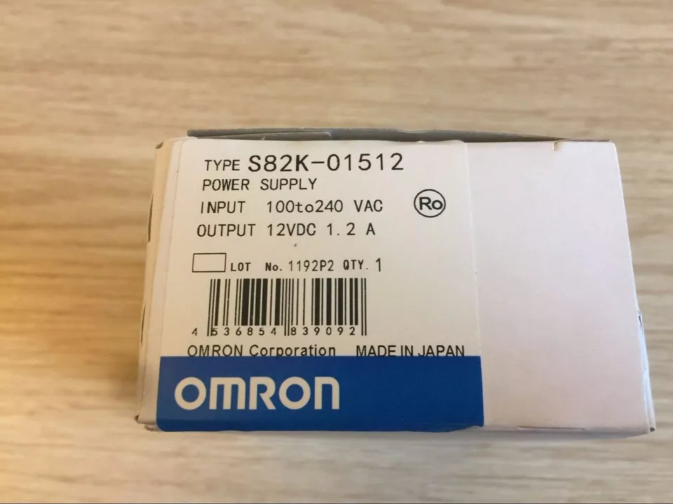 Omron Switching Power Supply S82K01512 - OMRON