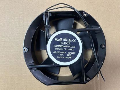 new 1PC For FP-108EX 230/240V 0.29A 35W 17CM Industrial Cabinet Axial Cooling Fan - INDUSTRIAL COMPONENTS CO., LTD.